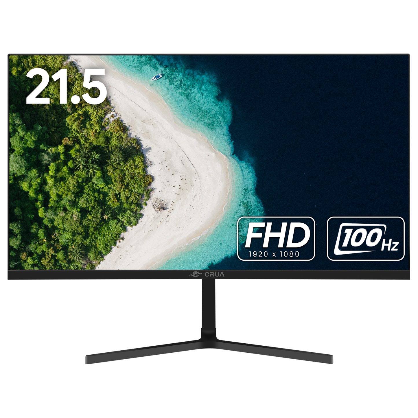22 Inch Computer Monitor, Full HD(1920x1080P) 75HZ VA Desktop Display