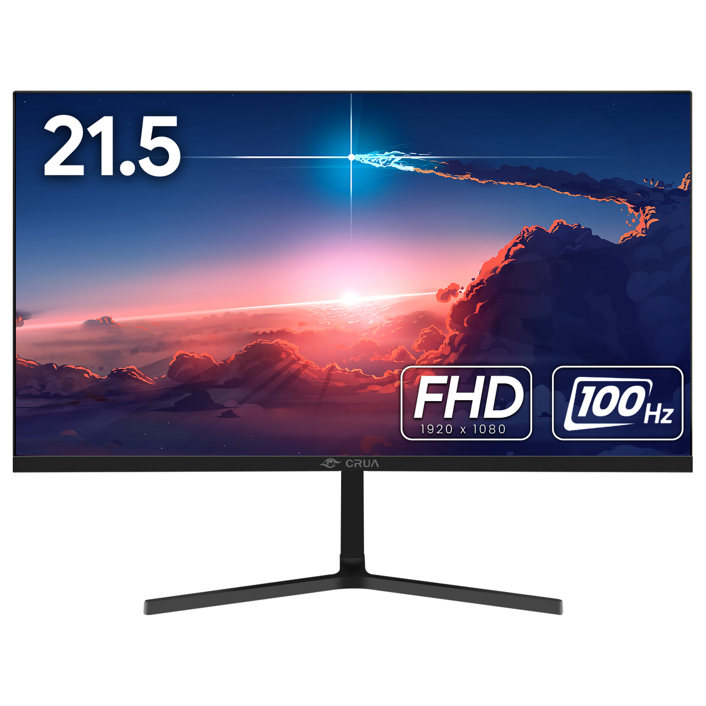 22 Inch Computer Monitor, Full HD(1920x1080P) 75HZ VA Desktop Display