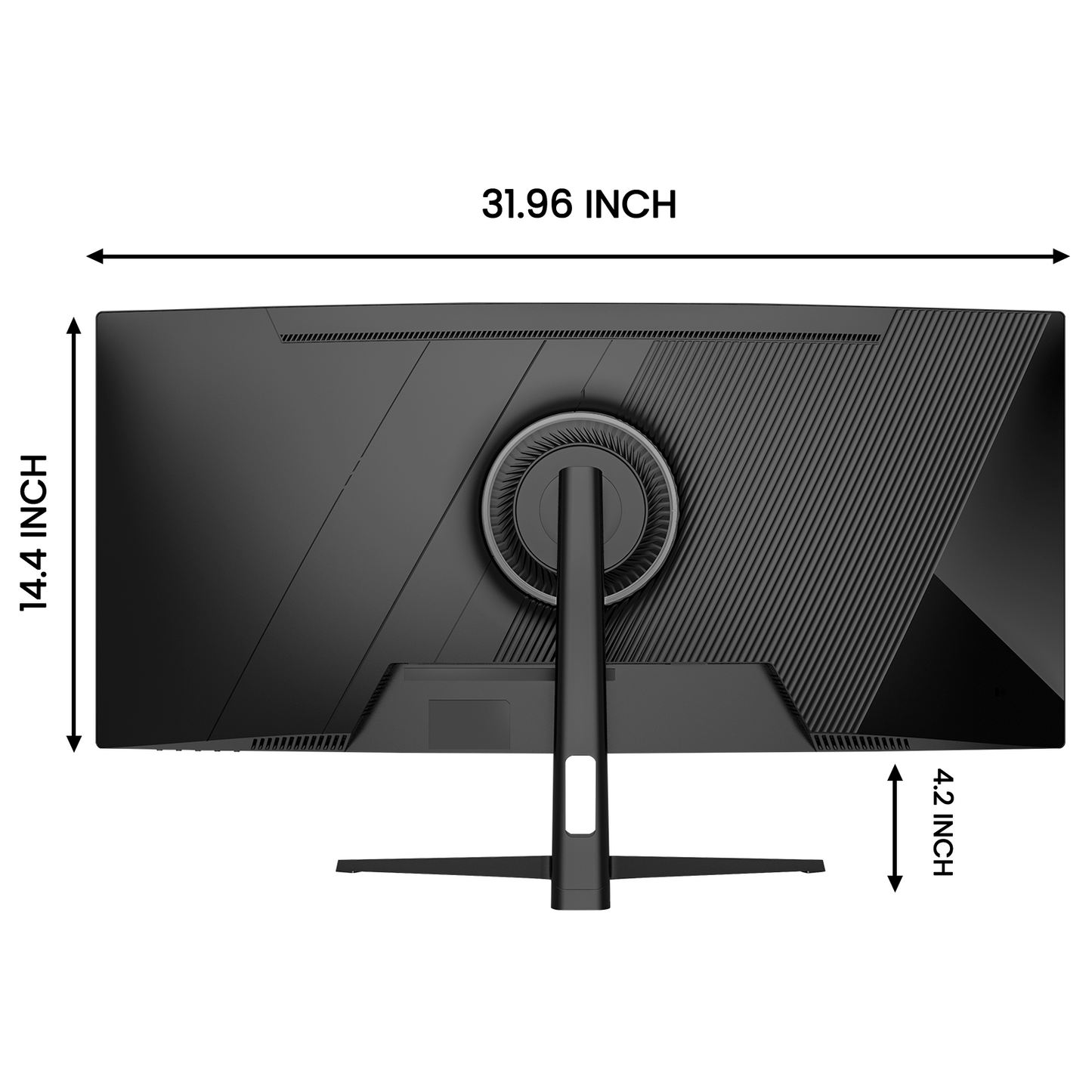 CRUA 34" WQHD 240Hz Ultrawide Curved Gaming Monitor, 1500R, FreeSync, Black 3440x1440 VA Screen With 120%sRGB, Built-In Speakers, HDMI 2.1/DP 1.4 and 75x75mm Wall Mount For Gaming, Streaming and Work