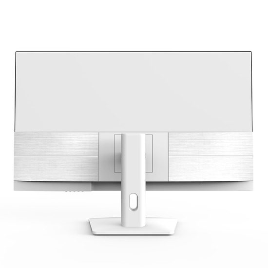 CRUA 32" 2K 75Hz IPS Computer Monitor, QHD 1440P with Build-in Speakers, 100% SRGB,FreeSync,HDMI Port-White