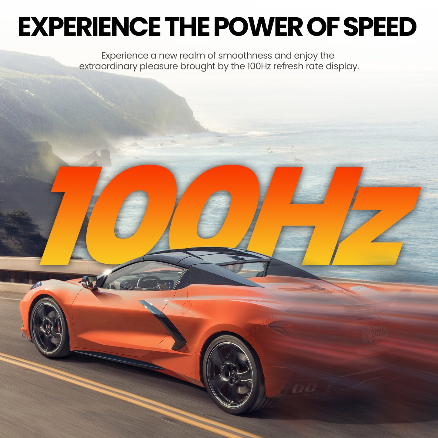 CRUA 24 Inch Curved Monitor, FHD(1920×1080P) 100HZ 120% sRGB Computer Monitors, Narrow Bezels on Three Sides, Blue Light Filter PC Monitor for Home, Office and Dormitory(HDMI, VGA)-White