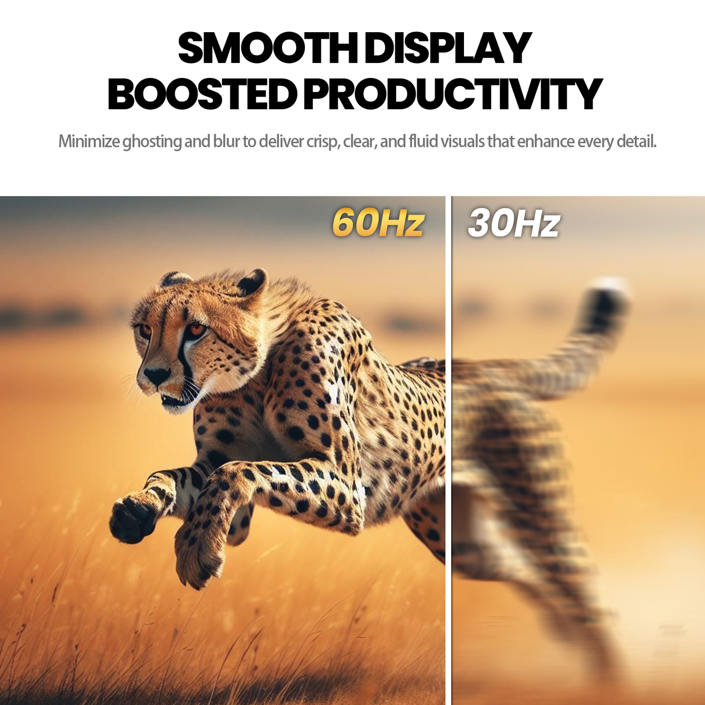 CRUA 27" 4K White Monitor, UHD(3840x2160P) IPS Panel, 60Hz Computer Monitor, Supports AMD Freesync, USB Type-C, 120% sRGB, Built-in Speakers, Wall Mountable, for Work, Streaming, and Home Office