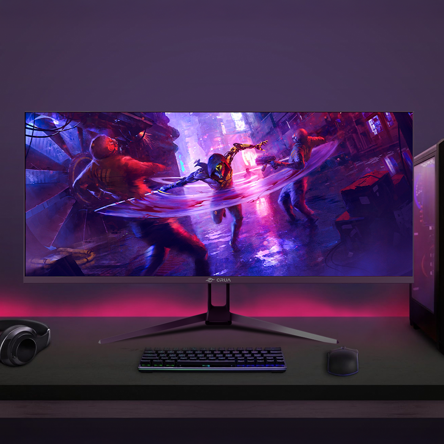 CRUA 34 Inch 165Hz UWQHD IPS Utrawide Gaming Monitor,3440x1440,21 CRUA 34 Inch 165Hz UWQHD IPS Utrawide Gaming Monitor,3440x1440,21