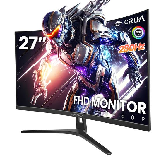 27 Inch HD(1920x1080P) 1800R 240Hz Gaming Monitor – CRUA-Monitor