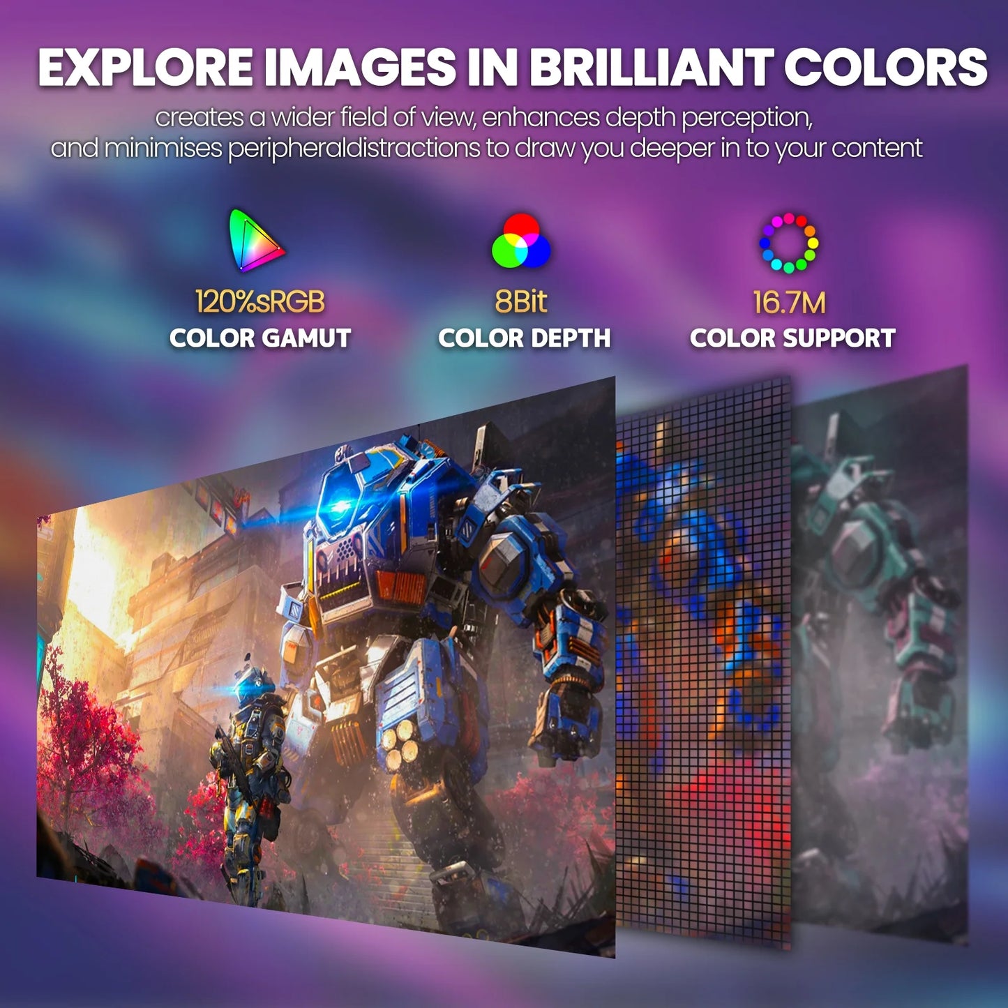 27 Inch HD(1920x1080P) 1800R 240Hz Gaming Monitor