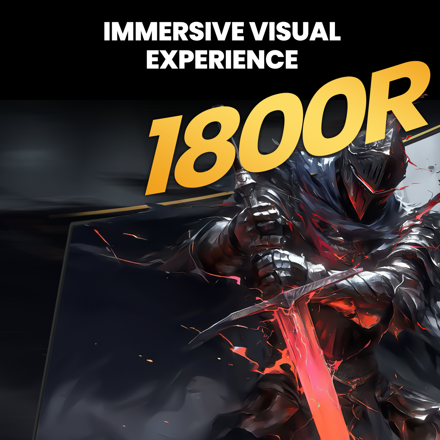 27" FHD 100Hz Curved Monitor for Office/Gaming