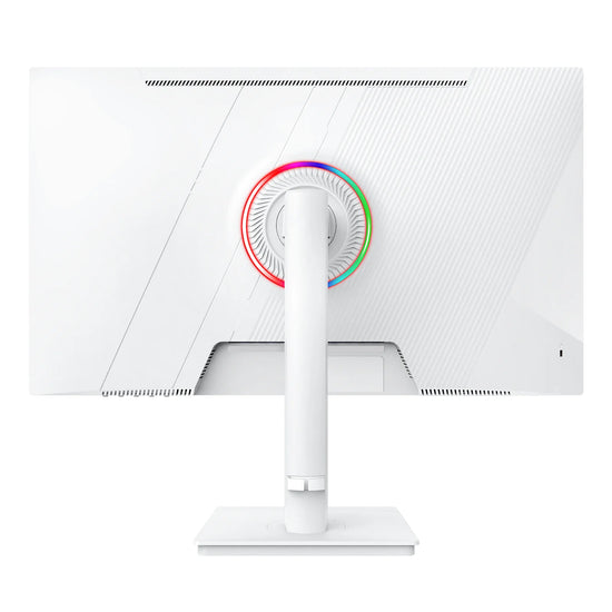 CRUA 27 Inch Gaming Monitor, UHD(3840 * 2160P) 144Hz Built-in Speaker, White