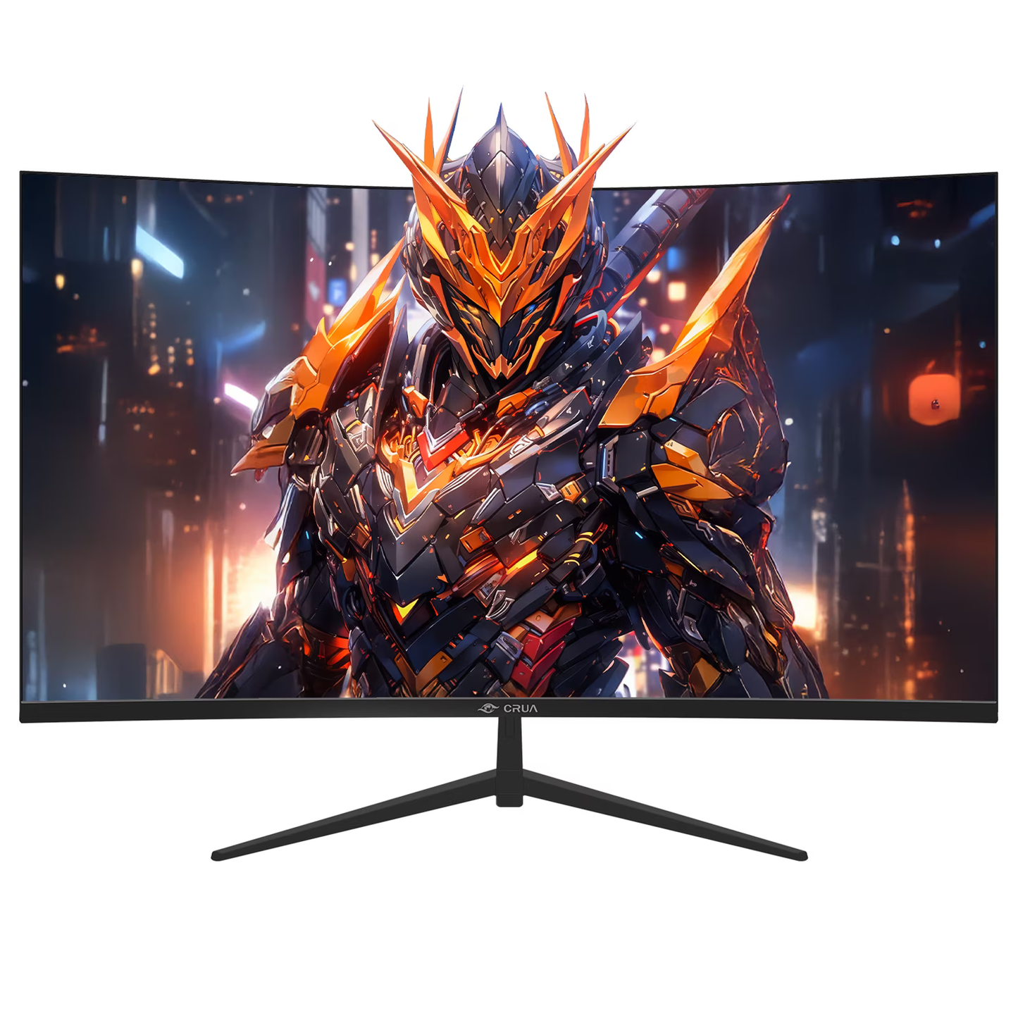 CRUA 32" Curved Gaming Monitor -200Hz FHD (1920 *1080P), 120% sRGB, AMD Freesync, HDMI/DP, Wall Mountable Installs-Black