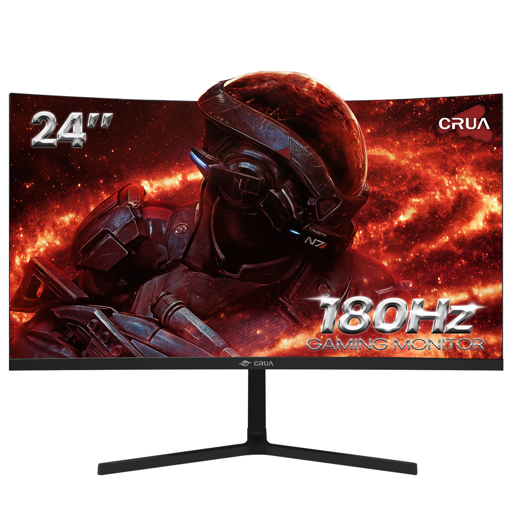 CRUA 24 inch 180hz Curved Gaming Monitor – CRUA-Monitor