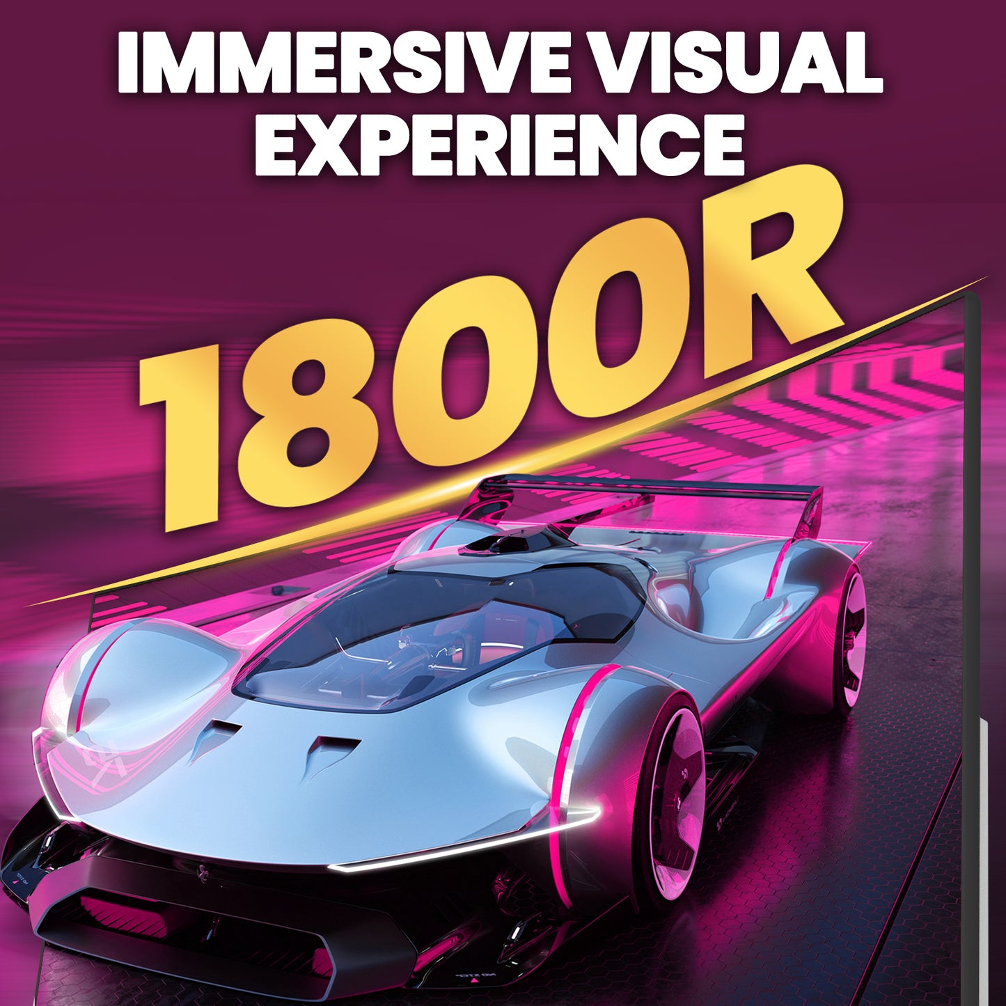 27inch Curved FHD 1920x1080P, 165Hz/200Hz Computer Monitor
