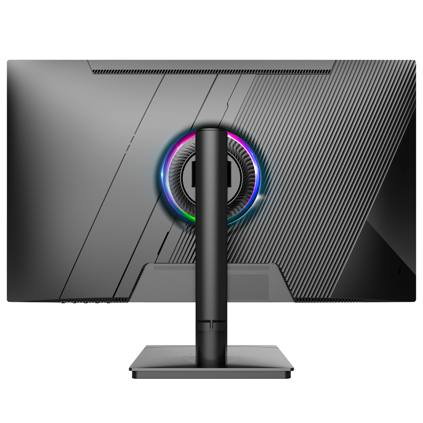 CRUA 27'' 2K 360Hz IPS Gaming Monitor, QHD 1440P, 120%sRGB, Built-in Speakers, Height/Pivot/Swivel/Tilt Adjustable, FreeSync, DP1.4 & HDMI2.1, Wall Mount-Black