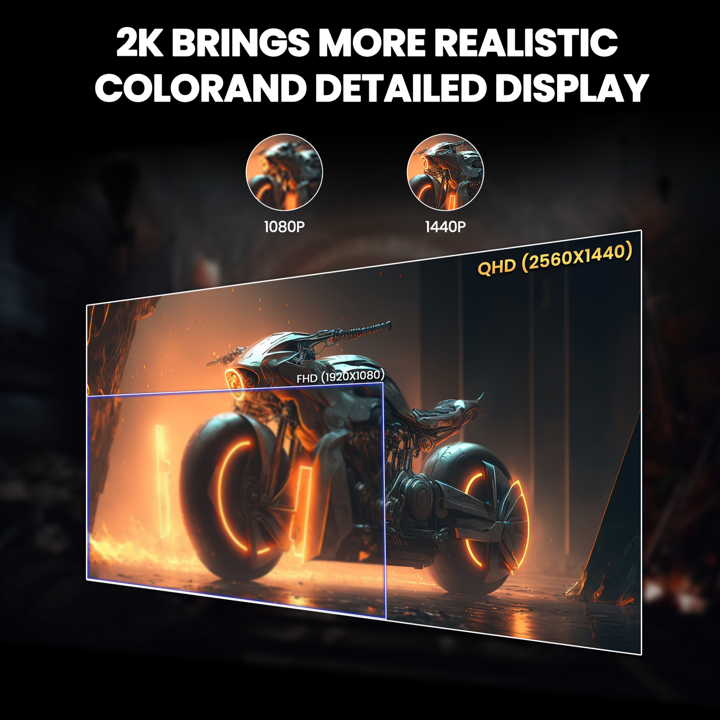 CRUA 27'' Gaming Monitor 360HZ 2k 1440P 120%sRGB IPS Computer Display Screen, Height/Pivot/Swivel/Tilt Adjustable Vertical Monitor Support FreeSync,Built in Speaker, DP1.4 & HDMI2.1, Wall Mount-Black