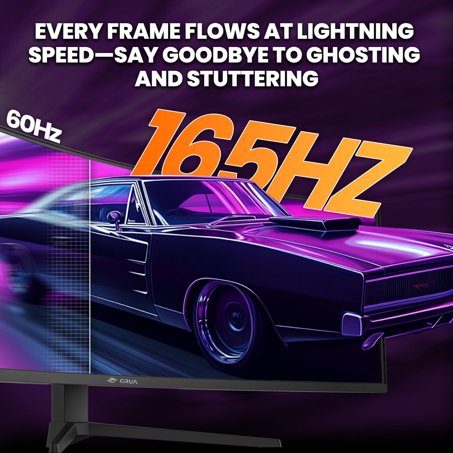 49 Inch DFHD 144Hz/165Hz Ultra-Wide Curved Gaming Monitor