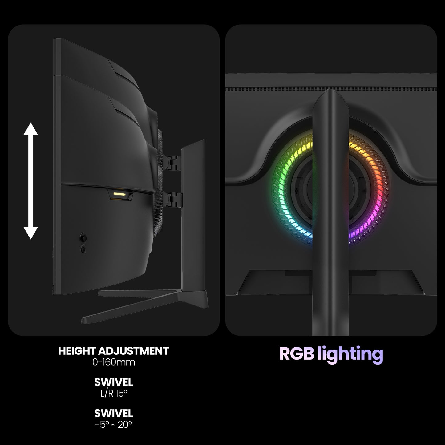 49 Inch DFHD 144Hz/165Hz Ultra-Wide Curved Gaming Monitor