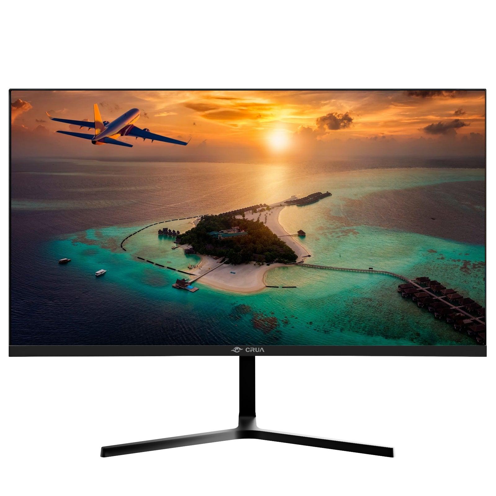 CRUA 22 Inch Computer Monitor, 1920x1080P 75HZ VA Desktop Display ...